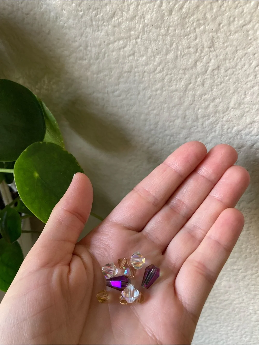 Czech Glass ,AB, Stone and Metal Bead Mix with Organizer